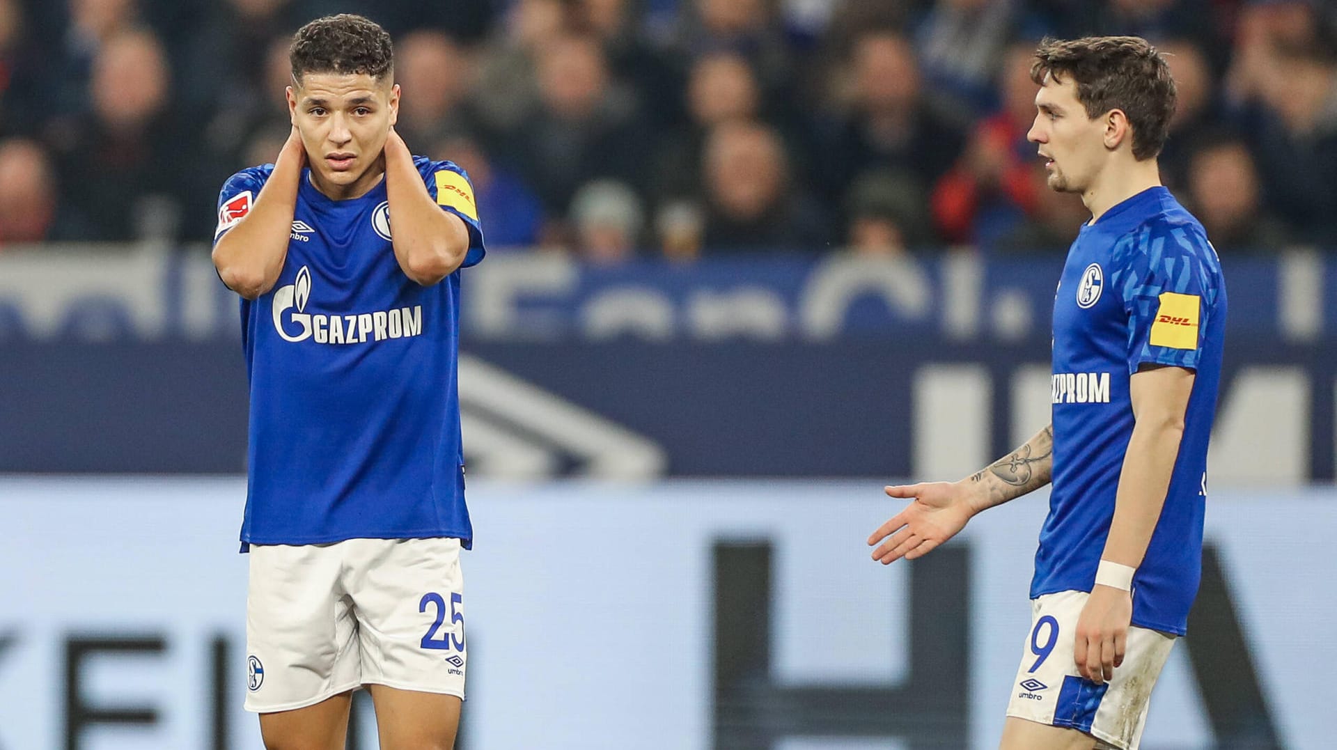 Amine Harit (l.) und Benito Raman könnten in puncto Identifikation noch etwas Nachhilfe gebrauchen.