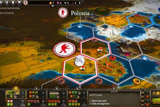 Digital wie analog ist "Scythe" ein komplexes Taktikspiel.