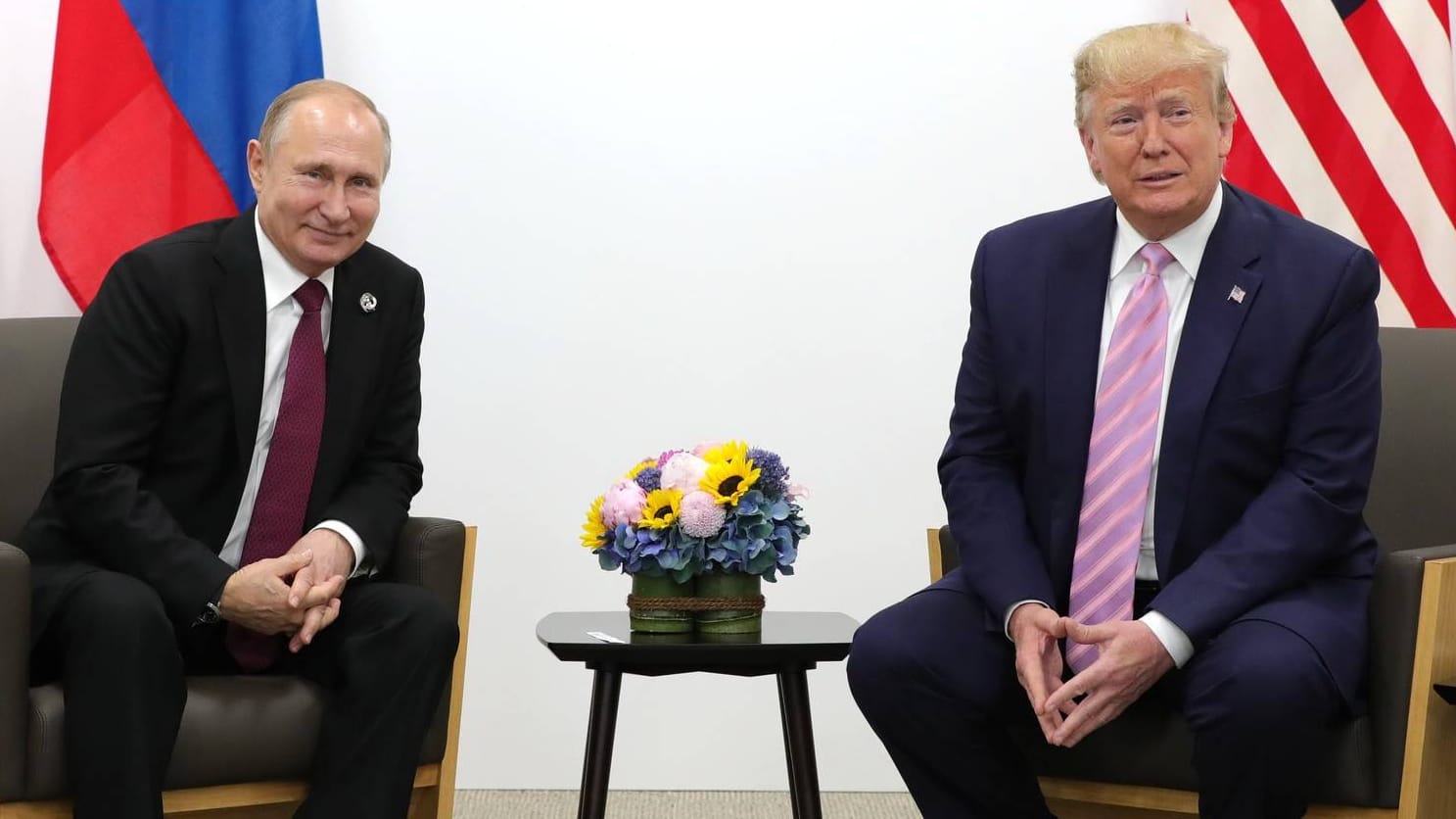 Die Präsidenten Putin (l.) und Trump: Abrüstungsgespräche zwischen Russland und USA sollen noch im Juni geführt werden.