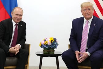 Die Präsidenten Putin (l.) und Trump: Abrüstungsgespräche zwischen Russland und USA sollen noch im Juni geführt werden.