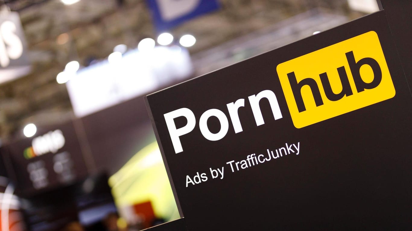 Das Logo von PornHub (Symbolbild): Pornoseiten könnten in Deutschland gesperrt werden.