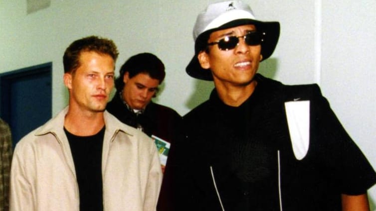 Til Schweiger und Xavier Naidoo: Ein Foto aus dem Jahr 1999.