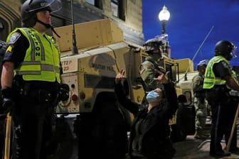 Protestszene in Boston: Die Rufe nach einer Polizeireform werden lauter.