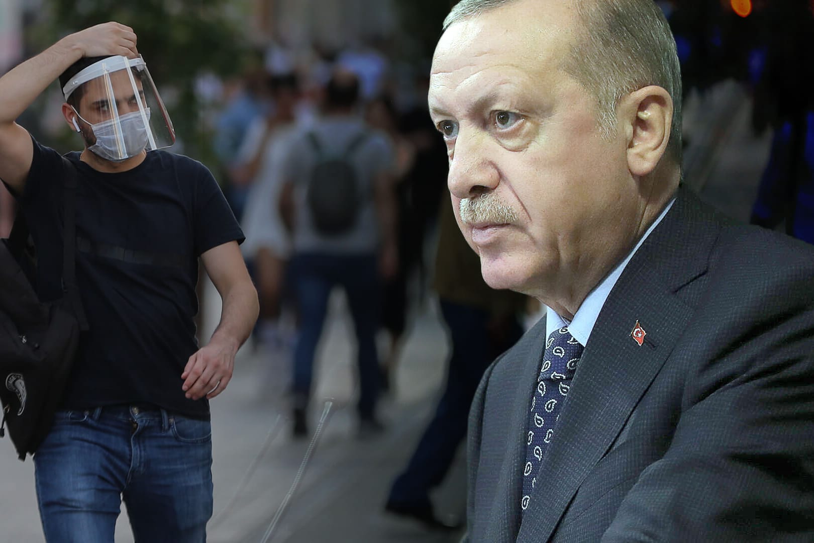 Corona-Krise in der Türkei: Trotz der Pandemie tobt um Präsident Erdogan ein Machtkampf im Land.