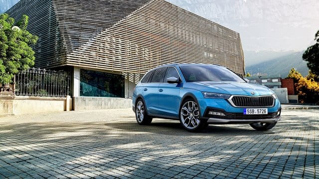 So fährt der neue Skoda Octavia Combi Scout ab Herbst vor.