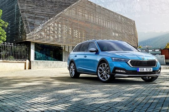 So fährt der neue Skoda Octavia Combi Scout ab Herbst vor.