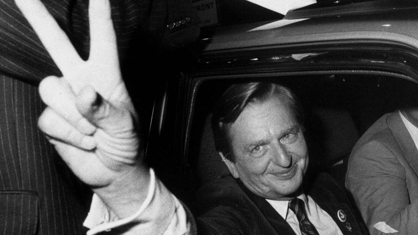 Bewundert und gehasst: Schwedens ehemaliger Regierungschef Olof Palme.