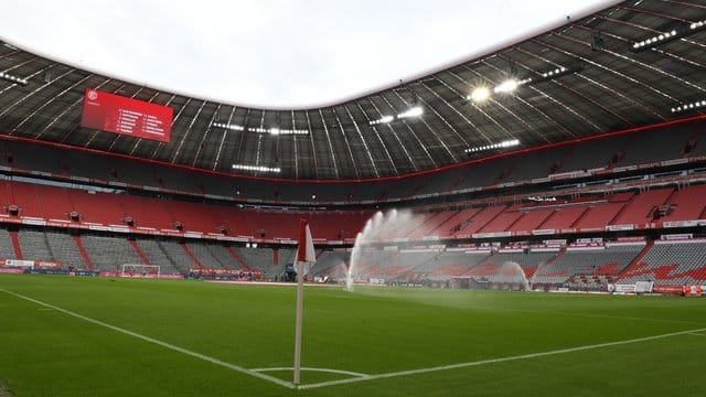 In der Allianz Arena in München könnte das Finale der Champions League 2022 stattfinden. In der Allianz Arena in München könnte das Finale der Champions League 2022 stattfinden.
