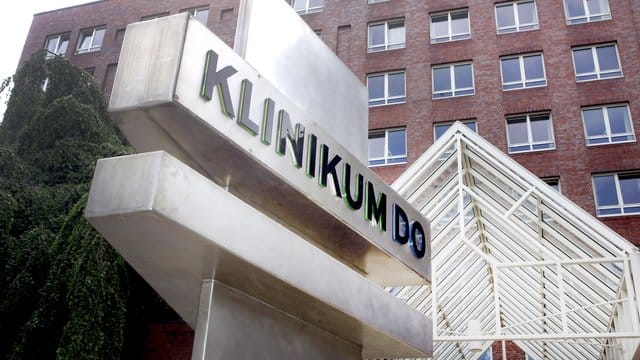 Blick auf das Klinikum in Dortmund