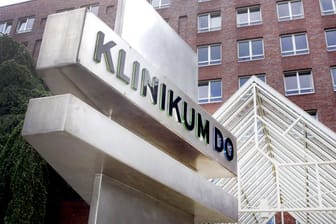 Blick auf das Klinikum in Dortmund