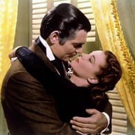 Clark Gable und Vivien Leigh: Sie spielten die Hauptrollen in "Vom Winde verweht".