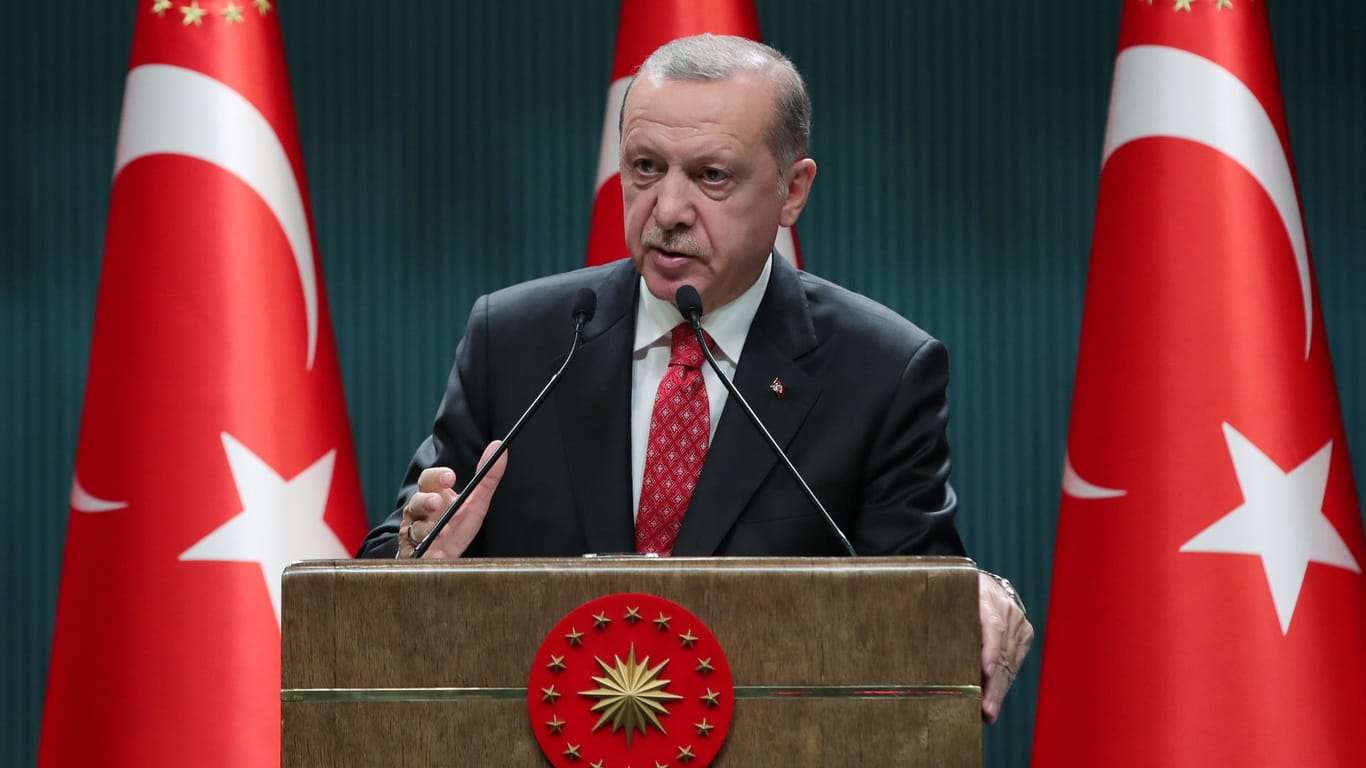 Der türkische Präsident Recep Tayip Erdogan hat in der Türkei mit sinkenden Beliebtheitswerten zu kämpfen.