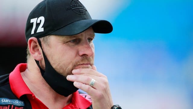 Soll auch beim Abstieg Trainer in Paderborn bleiben: Steffen Baumgart.