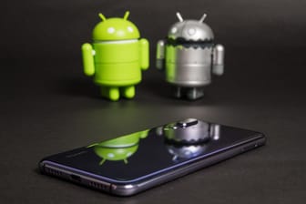 Das Android-Maskottchen Bugdroid: Google hat die Beta-Version von Android 11 zur Installation veröffentlicht.