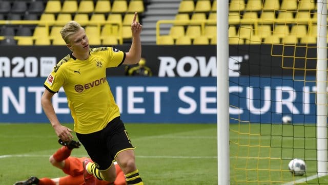 Steht beim BVB vor der Rückkehr auf den Platz: Torjäger Erling Haaland. Steht beim BVB vor der Rückkehr auf den Platz: Torjäger Erling Haaland.