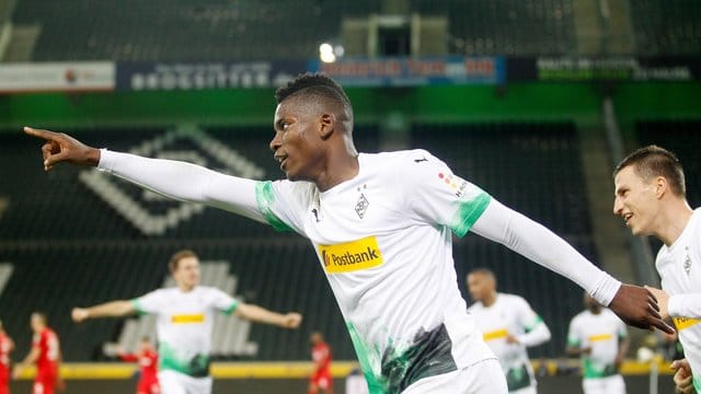 Könnte beim FC Bayern sein Comeback geben: Gladbachs Breel Embolo. Könnte beim FC Bayern sein Comeback geben: Gladbachs Breel Embolo.