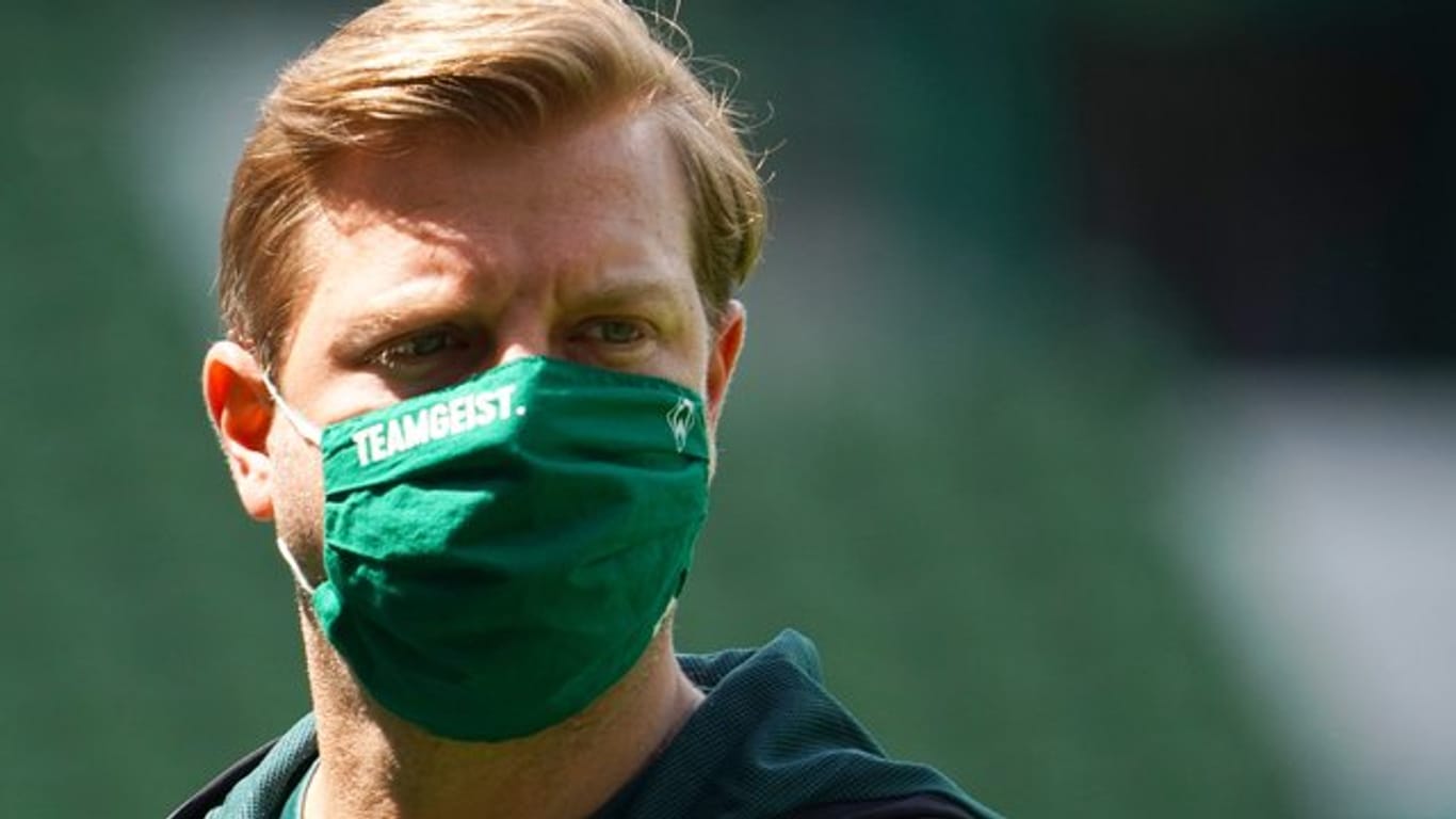 Droht mit Bremen der Abstieg: Werder-Coach Florian Kohfeldt.