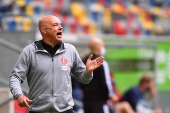 Will mit der Fortuna dem BVB ein Bein stellen: Düsseldorf-Coach Uwe Rösler.