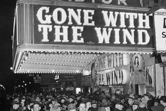 Premiere von "Vom Winde verweht" im New Yorker Astor-Theater.