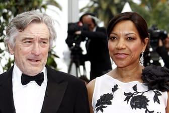 Robert De Niro und seine damalige Ehefrau Grace Hightower, mit der er zwei Kinder hat (2011).