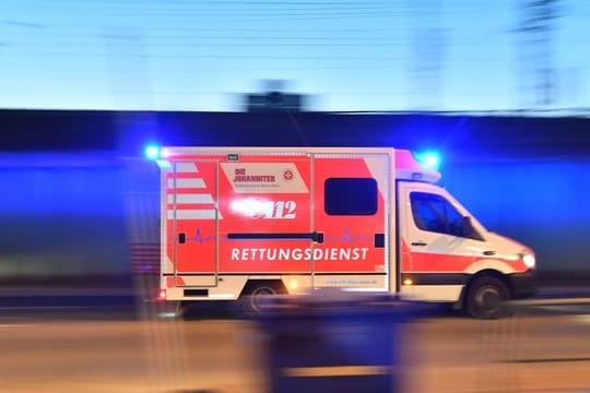 Rettungswagen im Einsatz