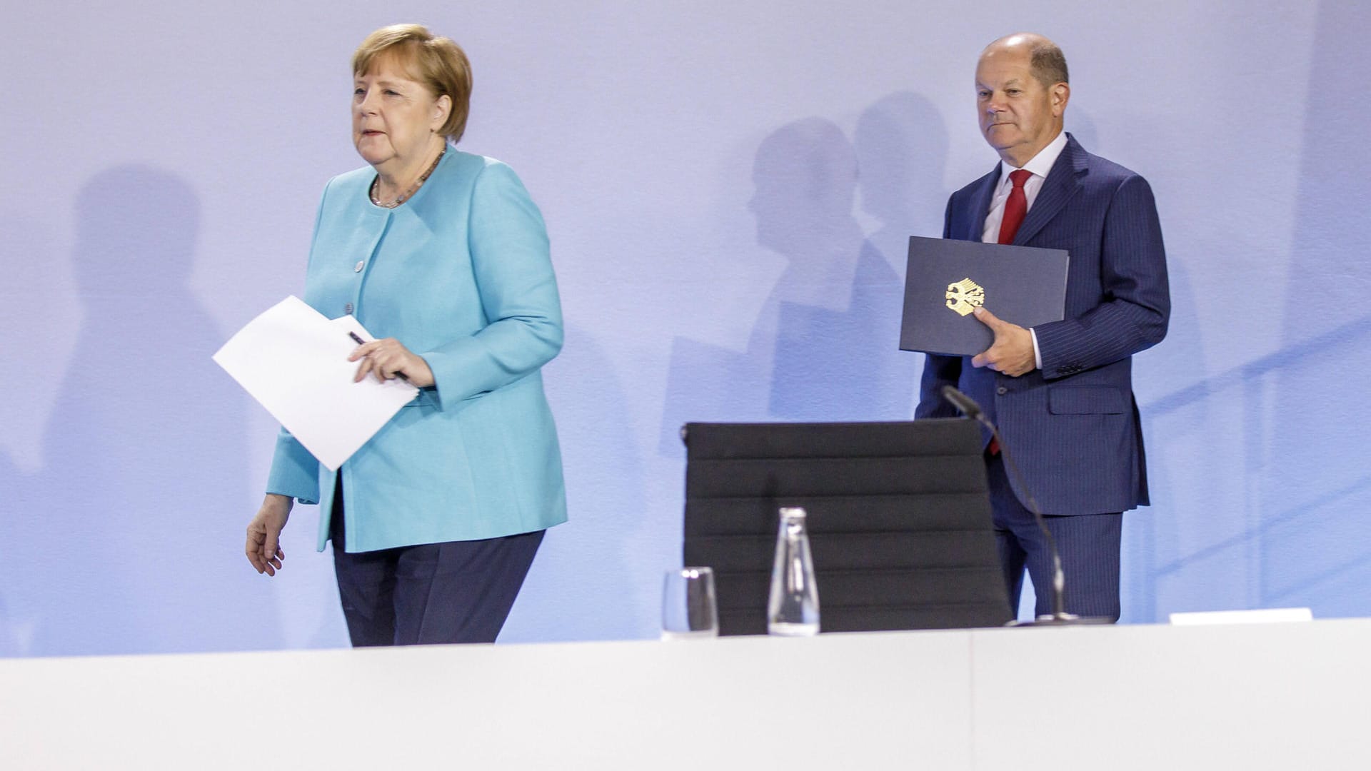 Angela Merkel und Olaf Scholz: Die Bundesregierung will die Verhandlungen zum EU-Rettungspaket wegen der Coronakrise und den künftigen EU-Finanzen bis Herbst abschließen.