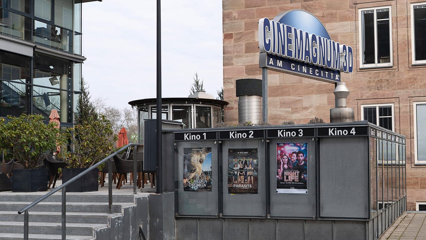 Das "Cinemagnum 3D"-Kino in Nürnberg: Kultureinrichtungen dürfen in Bayern ab dem 15. Juni wieder öffnen.