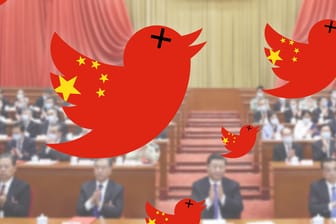 Propaganda für China: Twitter hat mehr als 20.000 Twitter-Konten geschlossen, die in staatlicher Mission Stimmung in der Corona-Krise gemacht haben sollen.