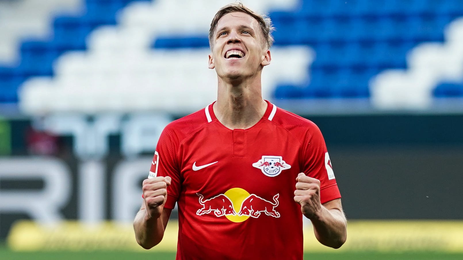 Treffsicher Leipziger: Dani Olmo erzielte gegen Hoffenheim zwei Tore. Treffsicher Leipziger: Dani Olmo erzielte gegen Hoffenheim zwei Tore.