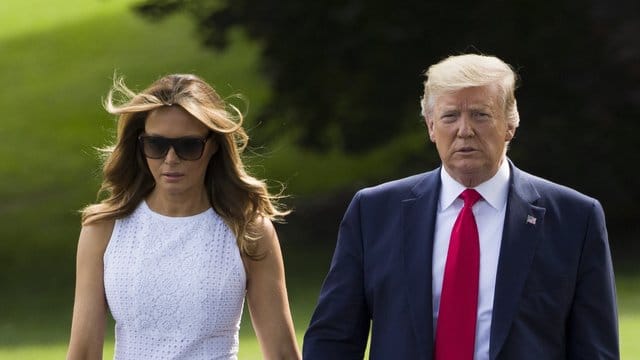 Melania und Donald Trump sind seit 15 Jahren miteinander verheiratet.