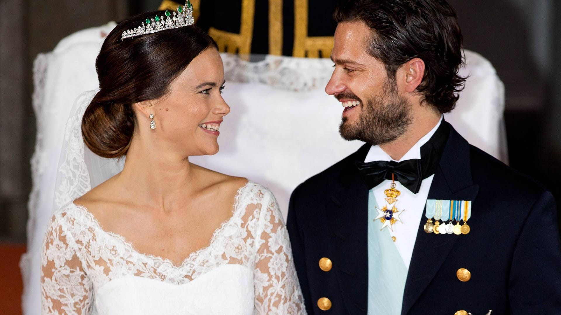 Carl Philip und Sofia: Die beiden schwedischen Royals gaben sich am 13. Juni 2015 das Jawort.