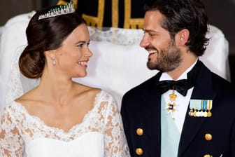 Carl Philip und Sofia: Die beiden schwedischen Royals gaben sich am 13. Juni 2015 das Jawort.