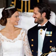 Carl Philip und Sofia: Die beiden schwedischen Royals gaben sich am 13. Juni 2015 das Jawort.