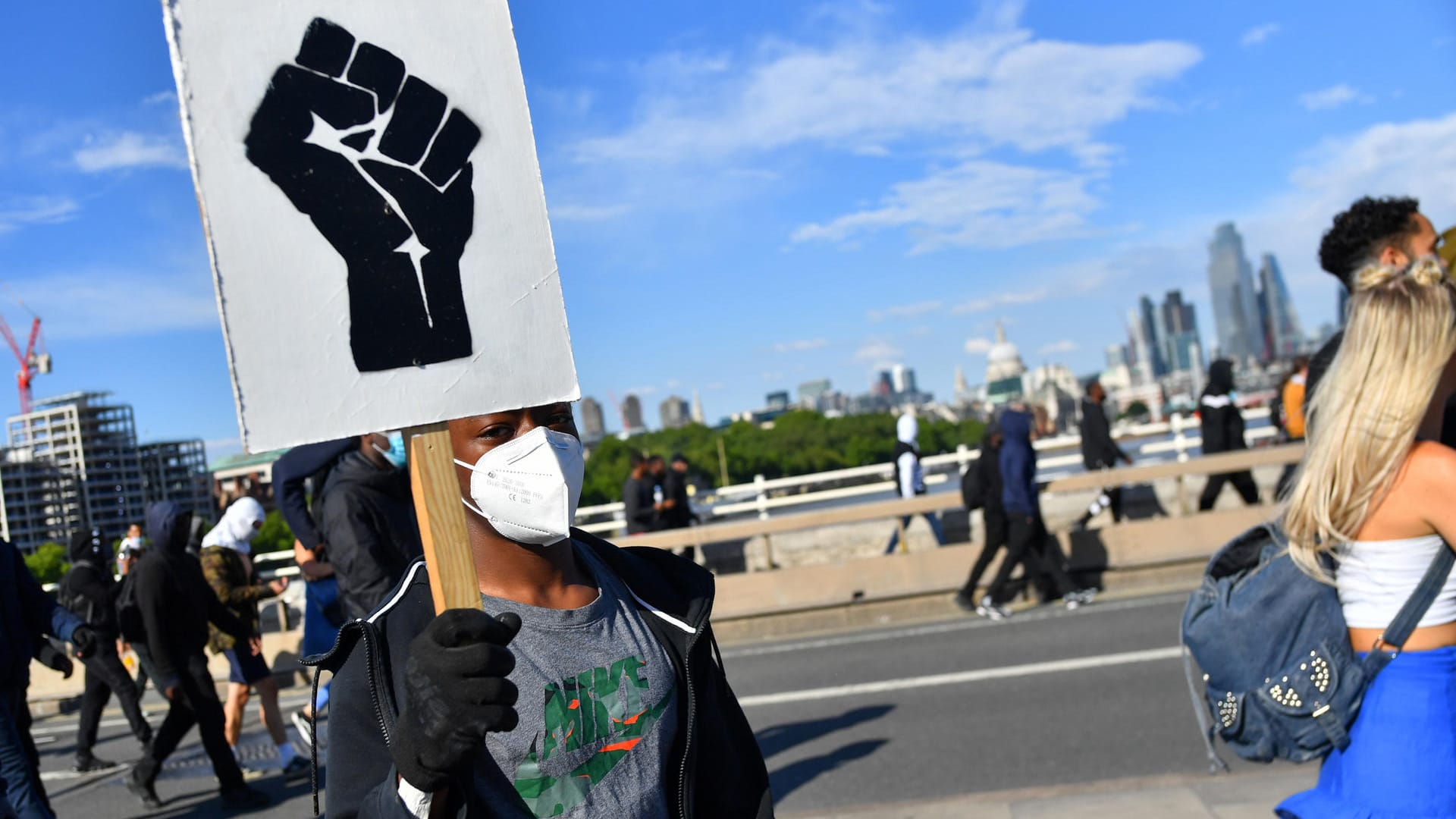 Black Lives Matter protest in London