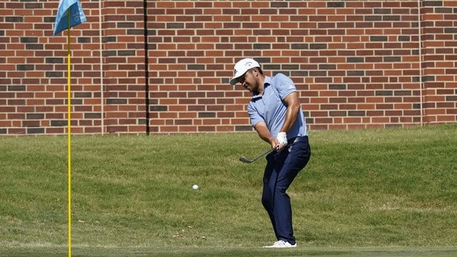 Xander Schauffele liegt bei der Charles Schwab Challenge im Colonial Country Club vorn. Xander Schauffele liegt bei der Charles Schwab Challenge im Colonial Country Club vorn.