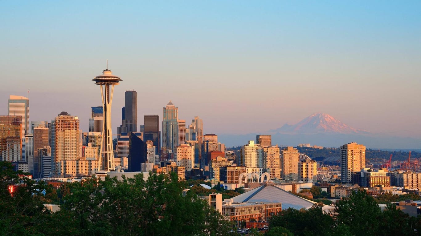 Skyline Seattle: Ein Mann hat dort eine extrem hohe Rechnung für seinen Krankenhausaufenthalt bekommen.
