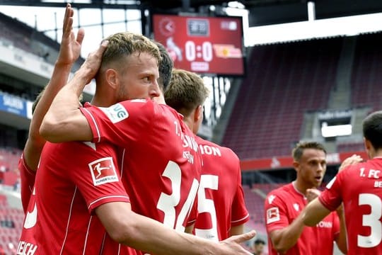 Starke Unioner: Am Ende gewannen die Berliner mit 2:1 in Köln.