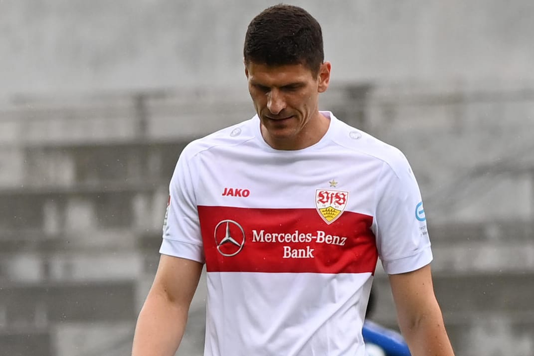 Mario Gomez: Der VfB-Stürmer konnte die Partie nicht zu Gunsten seiner Mannschaft drehen.