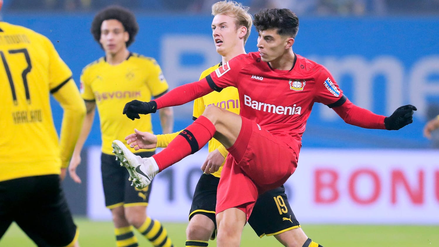 Kai Havertz: Der BVB ist an einer Verpflichtung des Leverkuseners interessiert. Kai Havertz: Der BVB ist an einer Verpflichtung des Leverkuseners interessiert.