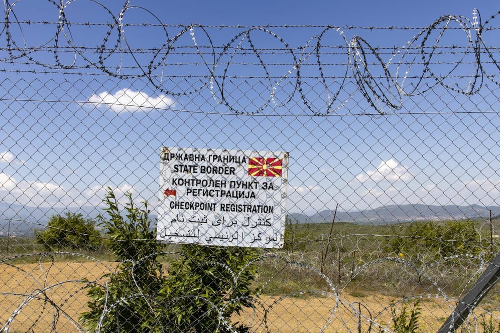 Grenze von Griechenland zu Mazedonien: Die Route über das östliche Mittelmeer ist die aktivste Migrationsroute nach Europa.