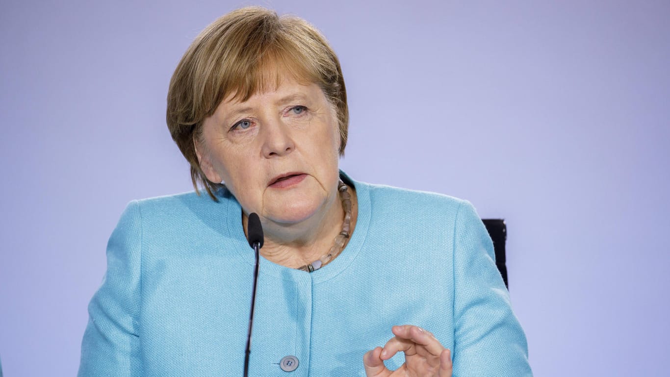 Angela Merkel: Hat sich bei einer Videokonferenz gegen Rassismus und Antisemitismus stark gemacht.