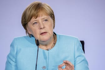 Angela Merkel: Hat sich bei einer Videokonferenz gegen Rassismus und Antisemitismus stark gemacht.