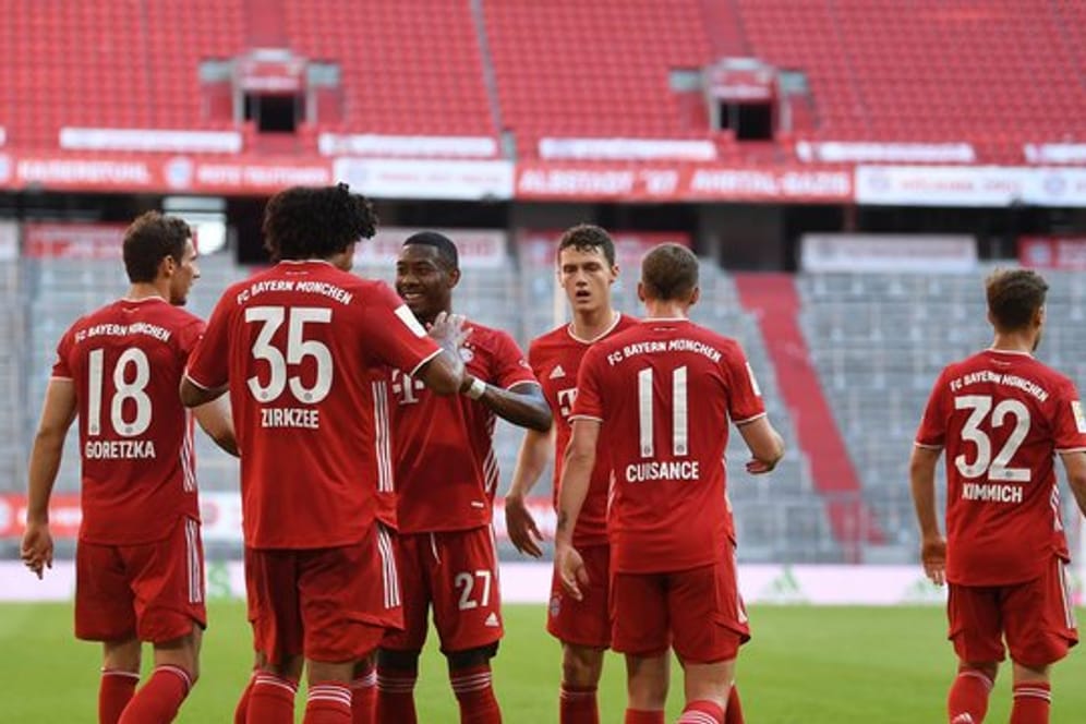 Der FC Bayern kann am Dienstag in Bremen den Meistertitel perfekt machen.