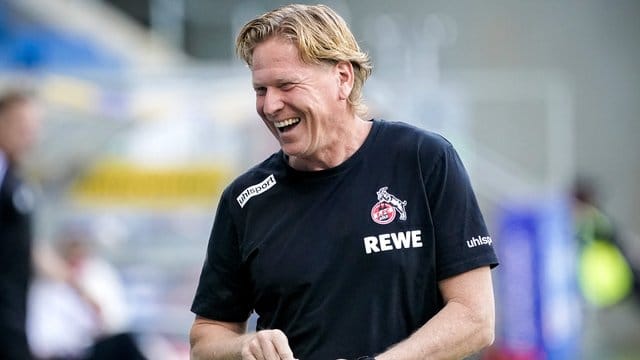 Appelliert an den Kampfgeist der Kölner Profis: Trainer Markus Gisdol.