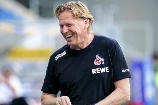 Appelliert an den Kampfgeist der Kölner Profis: Trainer Markus Gisdol.