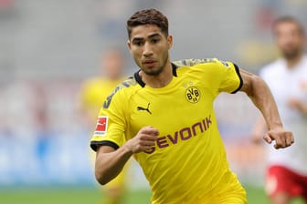 Achraf Hakimi: Der Rechtsverteidiger von Real Madrid spielt aktuell leihweise beim BVB.