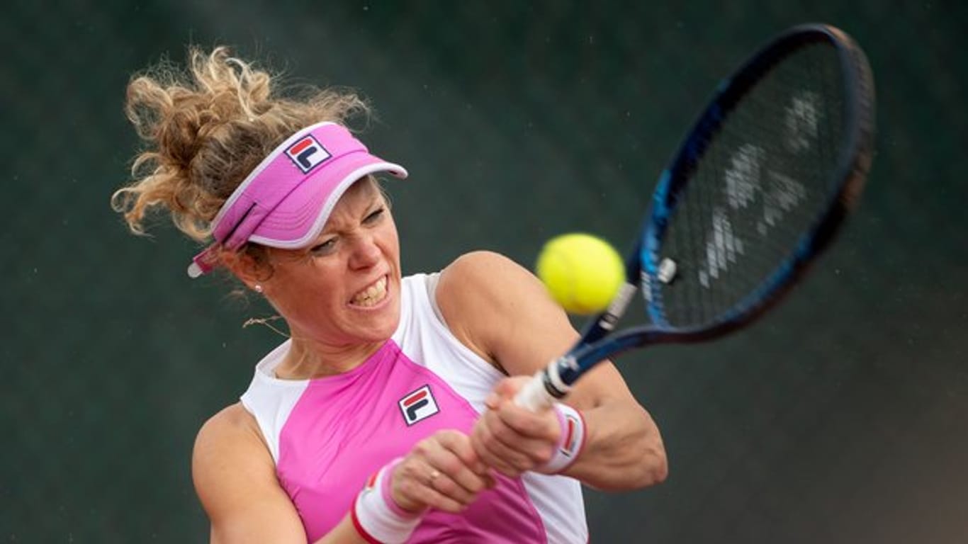 Laura Siegemund gewann in Stuttgart ihr Auftaktmatch.