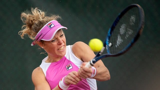 Laura Siegemund gewann in Stuttgart ihr Auftaktmatch.