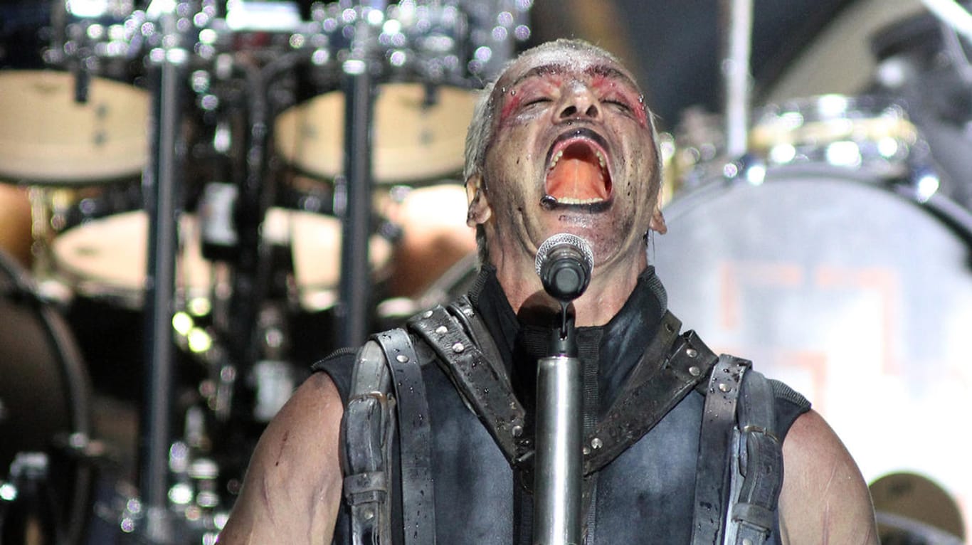 Sänger Till Lindemann: Rammsten ist eine der weltweit bekanntesten deutschen Bands.
