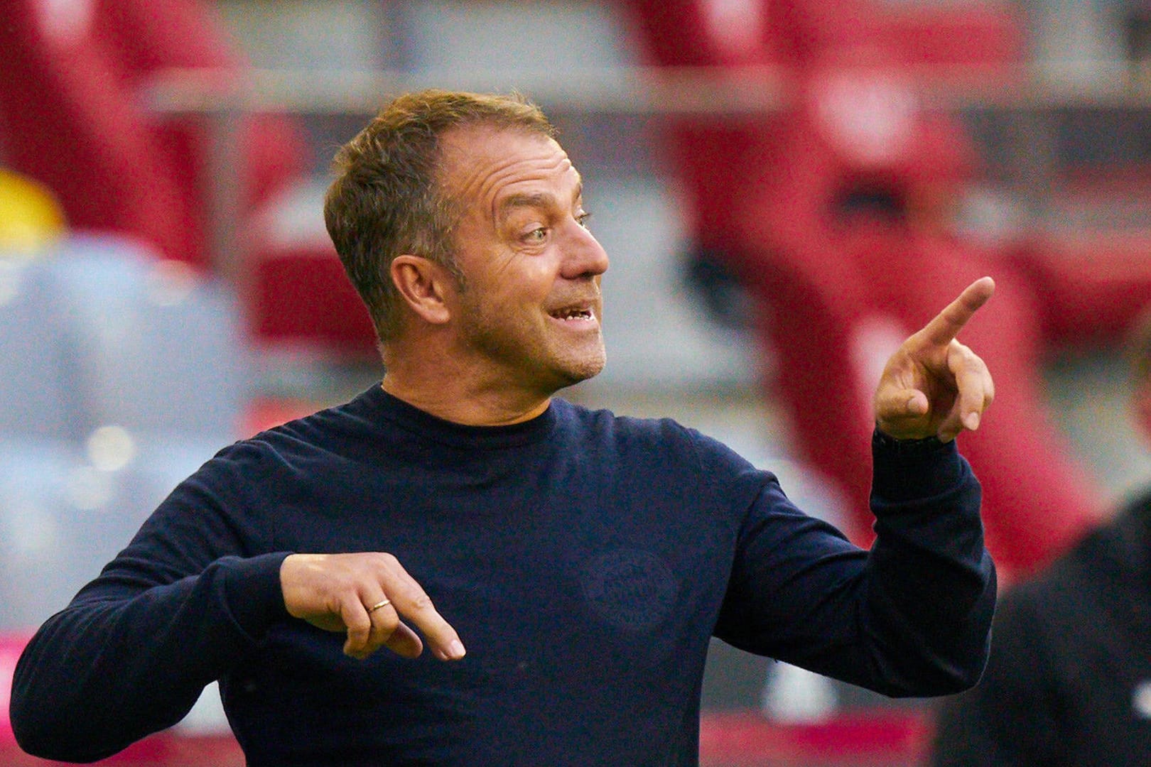 Hansi Flick: Der Trainer kann mit einem Sieg gegen Bremen seine erste Meisterschaft mit dem FC Bayern feiern.